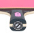 STIGAスペクターカードラットはストレートに3星の卓球の完成品をすくい取ってピンク色の短い柄をすくう。