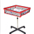 卓球ボックスは多球籠を移動します。多球台多球车集球器はネット多球枠多球球球球球球球球球球盆の拾った四角形多球笼をくわえます。