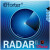 艾弗特RadarⅡレダ二攻撃用シェク型耐打小粒卓球用ゴム単皮套胶赤色スポンジー厚さ0.5 mm
