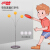 紅双喜（DHC）卓球訓練器兵球弾性軟軸室内家庭用ラッケトボールボール・トレーナー金属シーザー・シーBP 05-A（ラッケト）